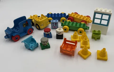 Duplo Lego Lot Some VTG Dog People Vehicles 