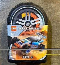 LEGO Racers Tiny Turbos 8657 ATR 4 Garage Canister 39pcs Ages 6+
