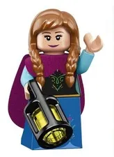 PRINCESS ANNA Minifigure #10 Disney Series 2 Lego 71024 2019 Genuine FROZEN