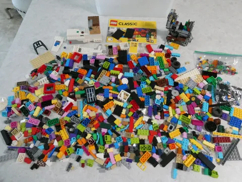 Bulk LEGO Parts Lot 3 lbs Mixed Bricks Plates Pieces Random Building Star Wars