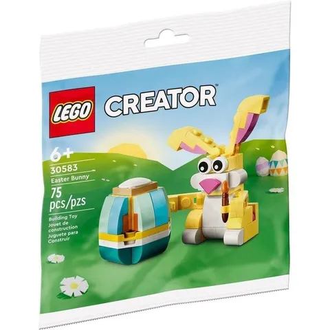 LEGO Creator Easter Bunny 30583 Polybag 75 Pieces New Sealed Holiday Building
