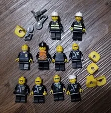 Lego Vintage Police & Firefighters Minifigures & Accessories Lot 