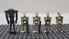 LEGO Star Wars Battle Droid Minifigure LOT of 5 NEW