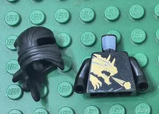 Authentic Lego Ninjago Cole DX Torso Hood ONLY Piece Part Incomplete Minifigure