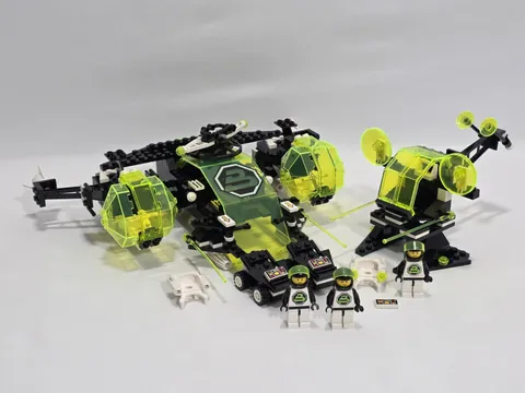 LEGO Blacktron ll 6981 Aerial Intruder & 6878 Sub Orbital Guardian 100% Complete