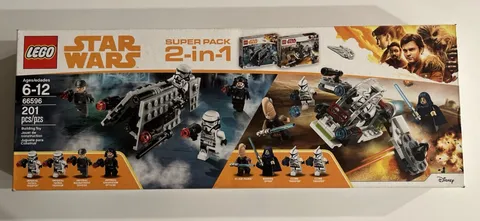 LEGO Star Wars Super Pack 2-In-1 66596 Limited Edition 201pcs New