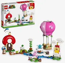 LEGO Super Mario Peach's Garden Balloon Ride Expansion Set 71419 453 pcs Ages 7+