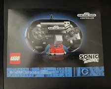 LEGO Sonic the Hedgehog SEGA Genesis Controller 40769 260pc 18+ Limited