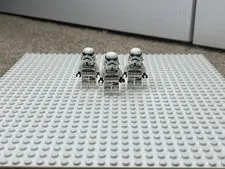 Lego Star Wars Night Trooper Minifigure sw1358 Lot Of 2 With Blasters