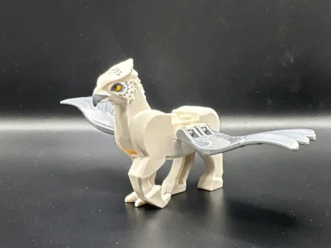 LEGO MINIFIGURE HARRY POTTER HIPPOGRIFF WITH FLAT SILVER WINGS BUCKBEAKC03