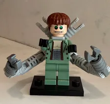 Lego Dr. Octopus (Otto Octavius) / Doc Ock, Sand Green (spd015) 4856 Read desc