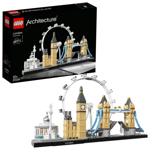 LEGO Architecture London Great Britain 21034 Toy 468pcs Building Blocks