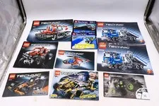 Lot Of 10 Lego Technic Manuals Only Lot 8052 8263 8261 8046 8240
