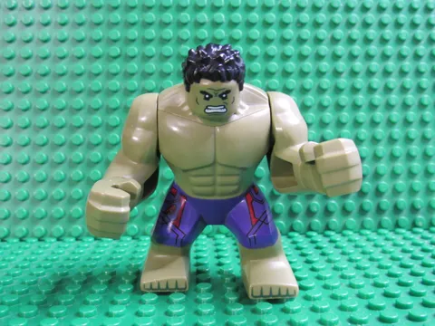LEGO Marvel Hulk Big Fig sh0173 Avengers Age of Ultron Minifig 76031 76041 H34