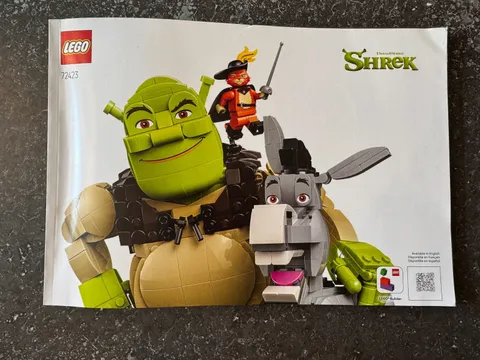 72423 LEGO INSTRUCTION BOOK ONLY Shrek Donkey & Puss in Boots