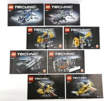 Lego TECHNIC 2 in 1 Sets / Manuals for Sets 42020, 42031, 42032, 42044 