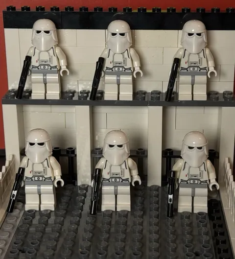 LEGO Star Wars Snowtrooper Lot 6 SW0115 Hoth Imperial Minifigures