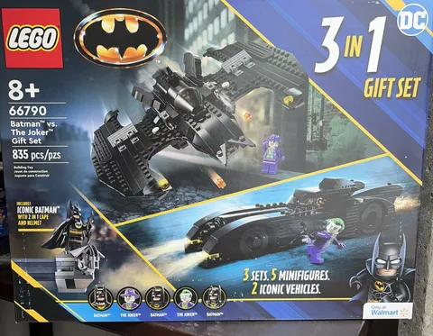 LEGO DC: Batman vs. The Joker 3-in-1 Gift Set (66790) New Sealed FREE SHIPPING