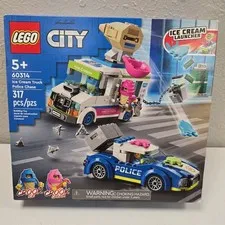 Lego City 60314 - Ice Cream Truck Police Chase BRAND NEW SEALED