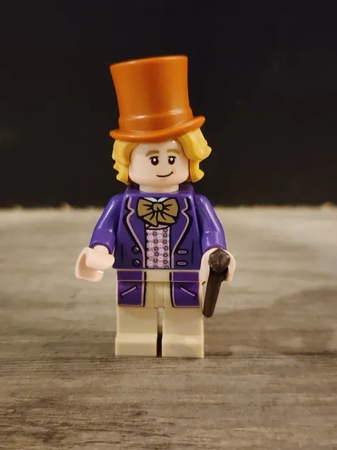 Lego Willy Wonka Minifigure #idea249 Set #21360 Willy Wonka Brand New