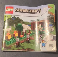 LEGO Minecraft 21159 The Pillager Outpost Illustrated Instruction Booklet ONLY