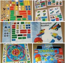1999 Rose Art LEGO Creator The Race To Build It Board Game - COMPLETE & Nice
