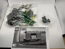 LEGO City 3677 Green Toxic Waste Container Car Parts No Manual Minifigs Stickers