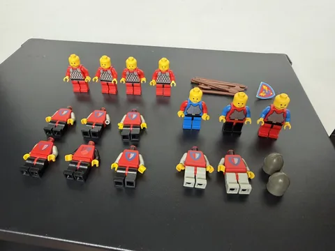 Vintage Lego Castle Knights Minifigure LOT - Authentic LEGO