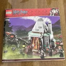 LEGO Harry Potter 4738 Hagrid's Hut Instruction Manual Booklet Only