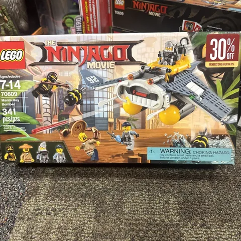 LEGO 70609 The LEGO Ninjago Movie: Manta Ray Bomber NEW