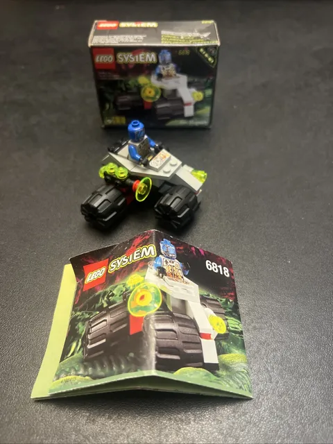 Lego Space UFO Cyborg Scout 6818 100% Complete W/Box & Instructions