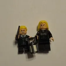 LEGOHarry Potter Minifigures Lucious and Draco Malfoy