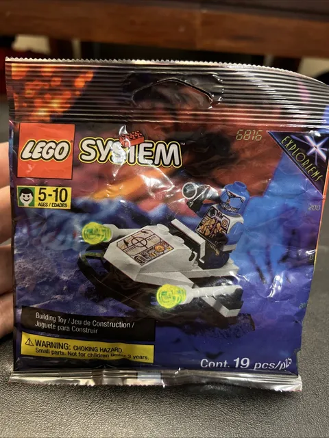 Lego Space UFO Cyber Blaster Polybag 6816 New & Sealed