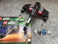 LEGO Star Wars Jek-14's Stealth Starfighter #75018 W/ Minifigures & Instructions