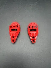 HARD TO FIND LEGO Bionicle 10023 Master Builder RED Gearbox Half Throwbots  (2)