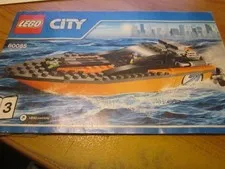 Lego City 60085 - 3 Boat Building Instructions Instruction