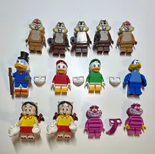 LEGO Minifigures Disney Lot Chip Dale Donald Daisy Cheshire Cat 71012