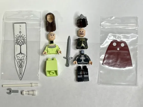 LEGO Lord of the Rings | 11377 KING ARAGORN + ARWEN Minifigures UNASSEMBLED