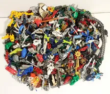 LEGO BIONICLE Hero Factory Large Bulk Lot 7lb + Parts Pieces Weapons 7 lb pounds