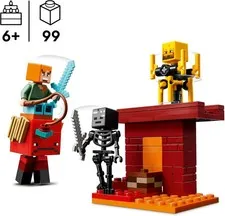 LEGO® 21266 The Nether Lava Battle -Minecraft New No Box Packs Sealed Free Post 