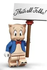 New Lego Minifigure Looney Tunes Series, Porky Pig 71030