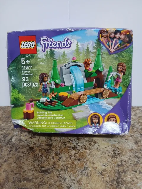 NEW LEGO Friends Forest Waterfall (41677) ANDREA & OLIVIA