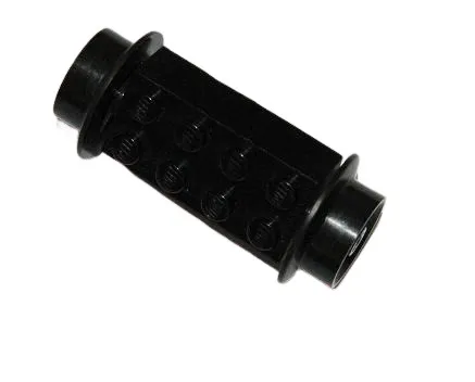 Lego® 12V TRAIN Railway Axis (BLACK) with Wheels (BLACK) (also 9V RC)