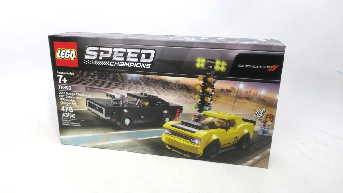LEGO Speed Champions 2018 Dodge Challenger & Charger R/T 75893 478 pcs