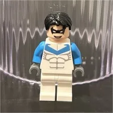 LEGO Custom Printed Nightwing Superhero Minfigure 