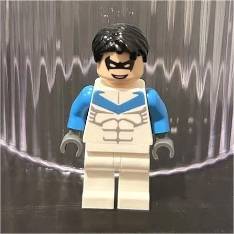 LEGO Custom Printed Nightwing Superhero Minfigure 