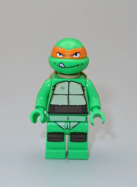LEGO Michelangelo minifigure Teenage Mutant Ninja Turtles bright green 79104