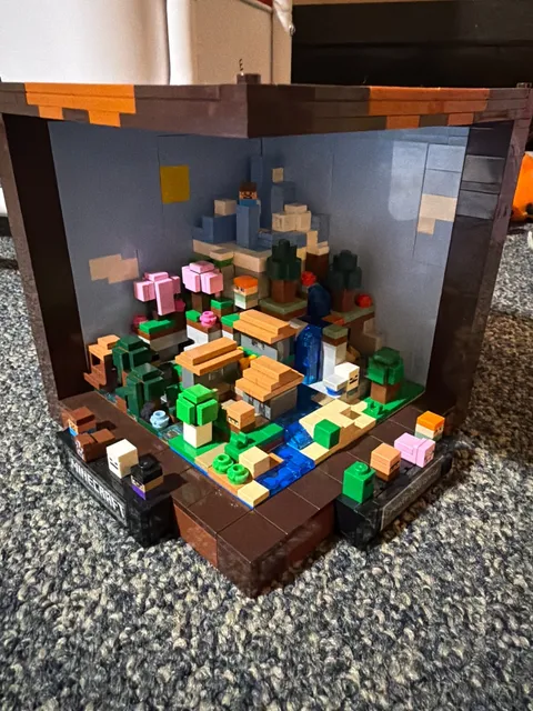 USED LEGO Minecraft The Crafting Table 21265 Building Set NO BOX