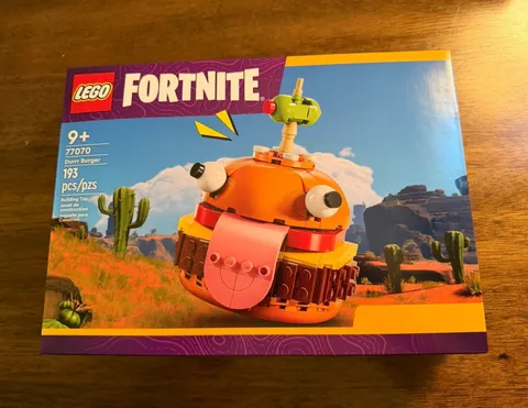 LEGO Fortnite 77070 Durrr Burger Instruction Manual Booklet Illustrated English