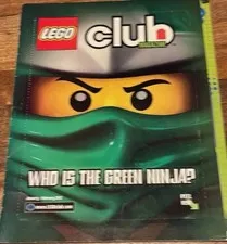 LEGO Club Magazine Illustrated Who Is The Green Ninja? 